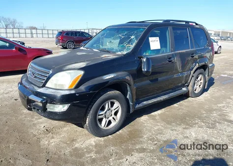 2003 Lexus Gx 470 from USA, damaged, VIN JTJBT20X030017682